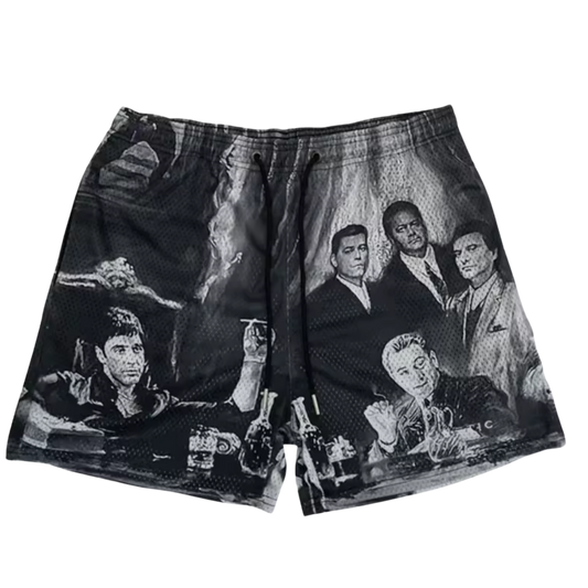 Scarface mesh shorts